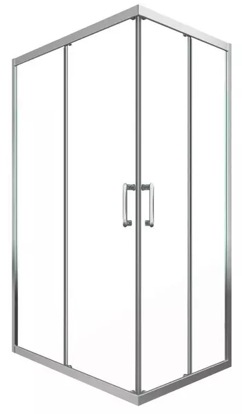 Душевой угол-ограждение Triton Фикс-Блэк 12080 прозрачный без поддона 28080₽