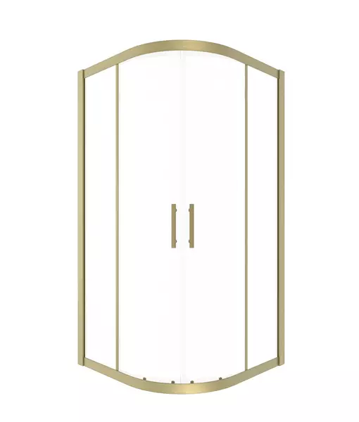 Душевой угол-ограждение Timo TPSS-9017C-8 9090 прозрачныйматовое золото четверть круга без поддона 57400₽