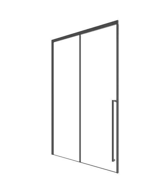 Душевая дверь Timo TDSS-14003C-8R 140 прозрачныйчерный без поддона правый 57800₽