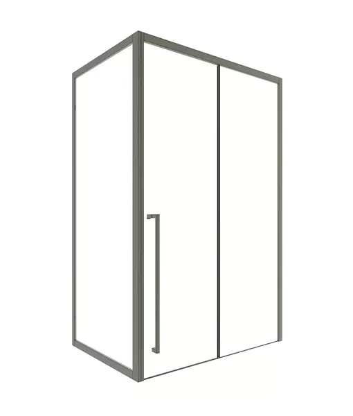 Душевой угол-ограждение Timo T51LT61 150100 прозрачныйникель прямоугольный без поддона левый 101400₽