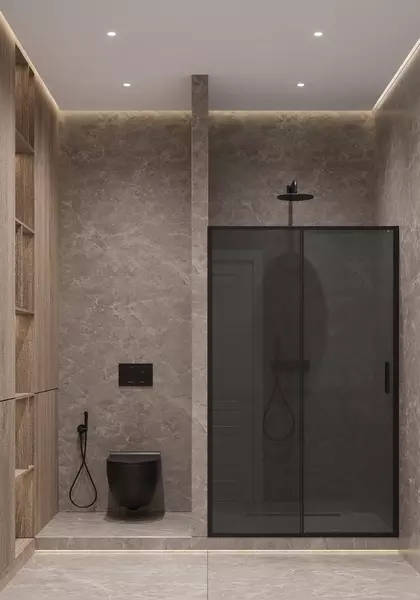 Душевая дверь Timo TD-15003GR-6 150195 графитчерный 39400₽