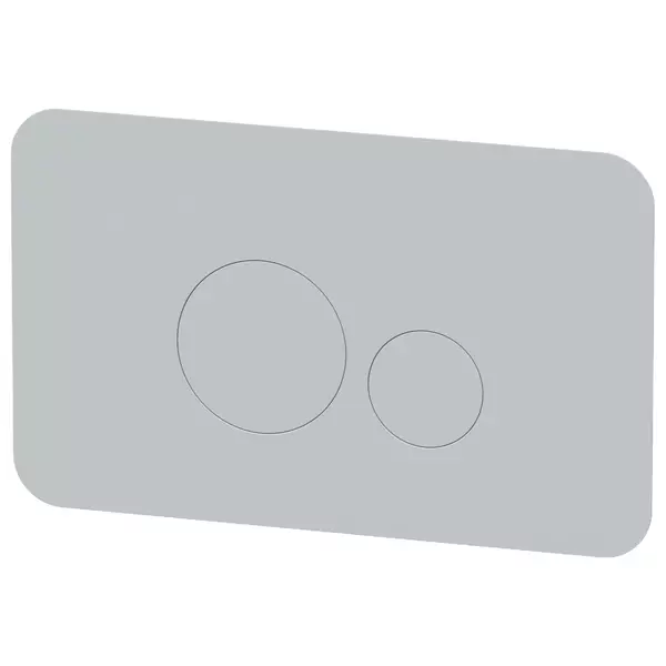 Кнопка смыва Remer RB810BO металл белая матовая 37950₽