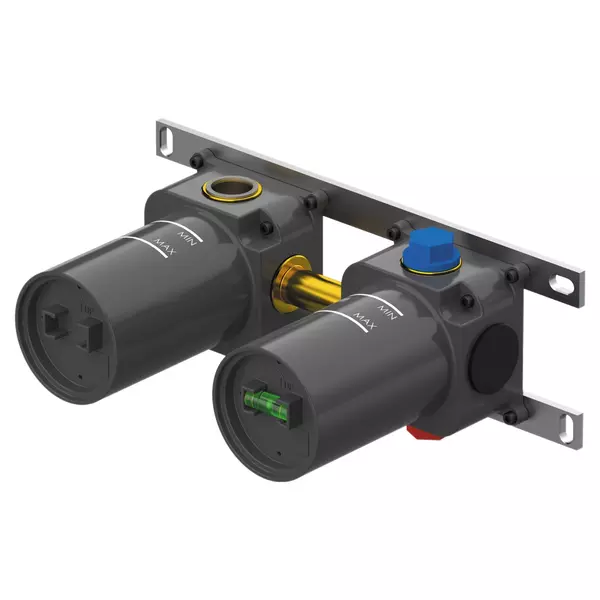 Внутренняя часть смесителя Remer WBOX93Z горизонтальная на 3 выхода 20240₽