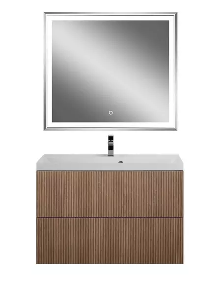 Тумба с раковиной Art Max Verona-Push 90 90 подвесная Kadena Wood 50090₽