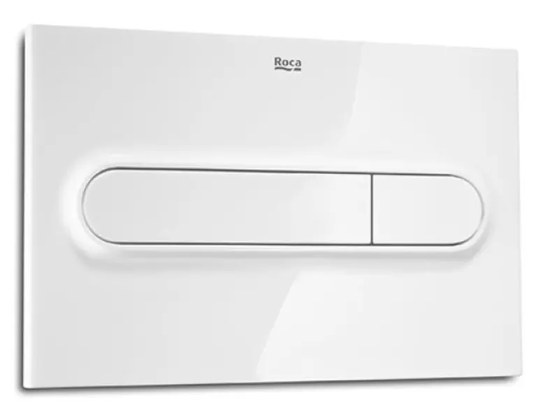 Кнопка смыва «Roca» Duplo One PL-1 890195000 пластик белая