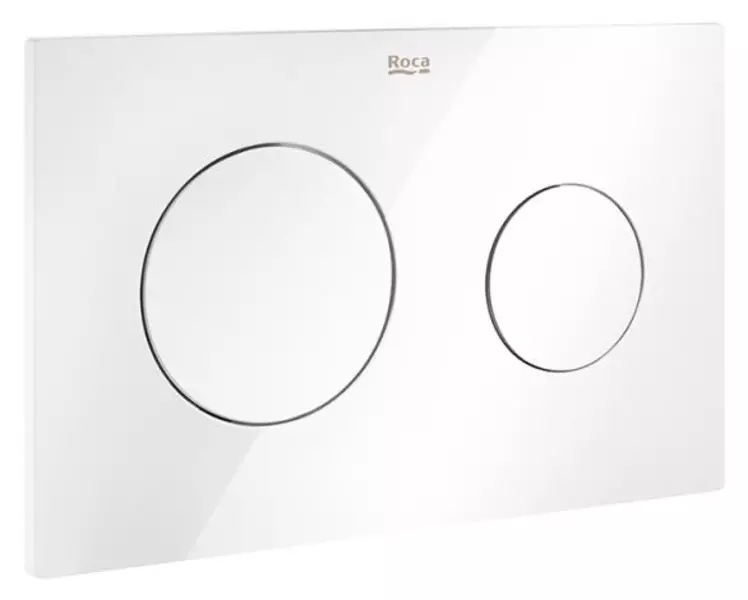 Кнопка смыва «Roca» Duplo One PL-10 890189000 пластик белая