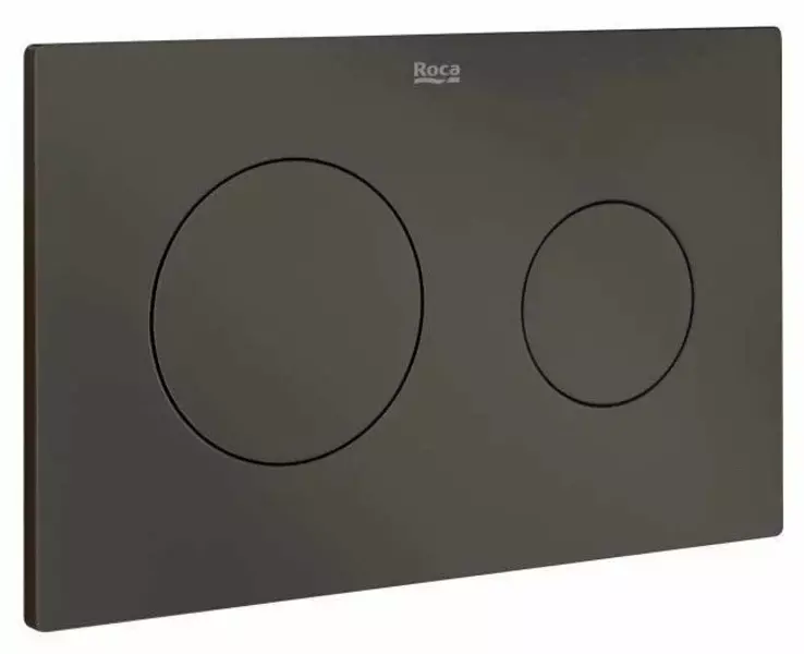 Кнопка смыва «Roca» Duplo One PL-10 89018920M пластик коричневая матовая