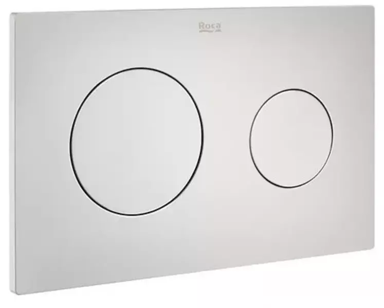Кнопка смыва «Roca» Duplo One PL-10 89018920P пластик жемчужная матовая