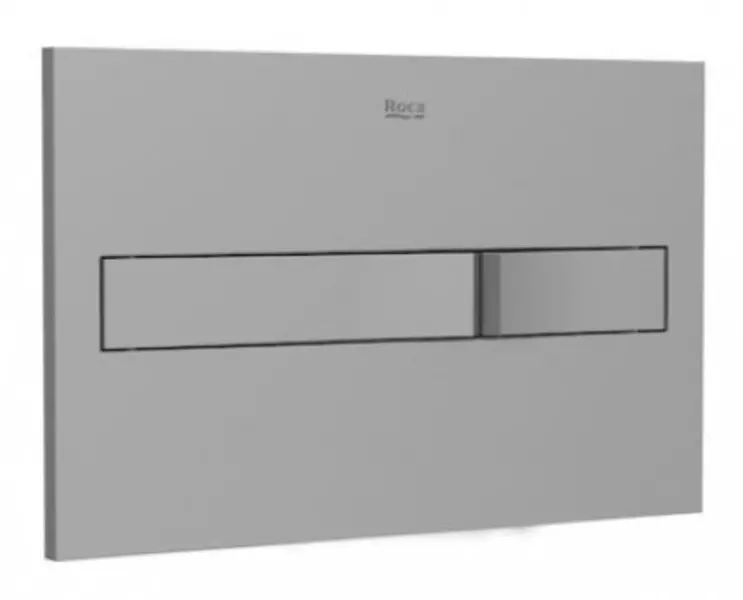 Кнопка смыва «Roca» Duplo One PL-2 890196002 пластик матовый хром