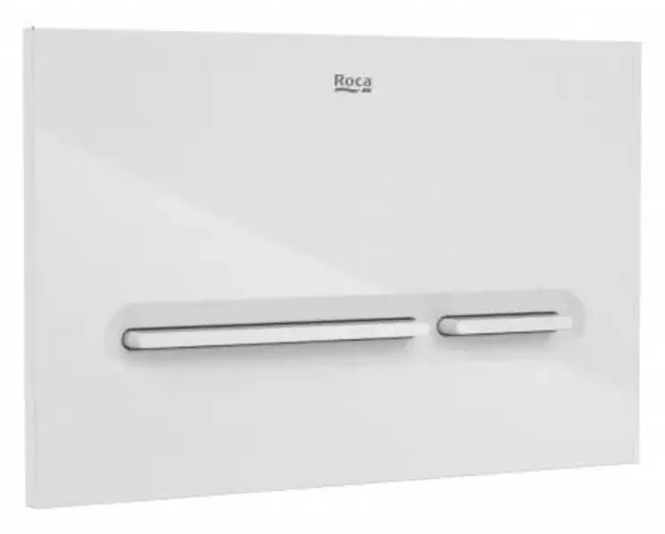 Кнопка смыва «Roca» Duplo One PL-5 890199000 пластик белая