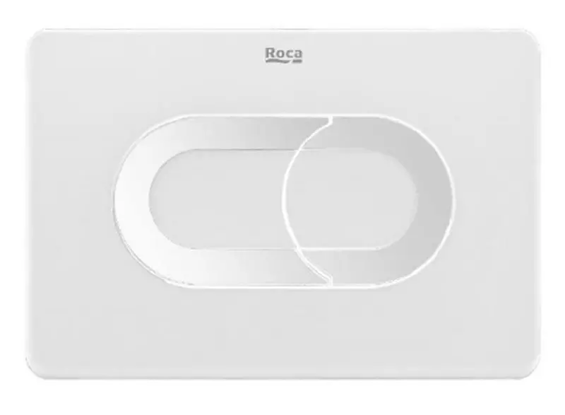 Кнопка смыва пневматическая «Roca» One Galaxy ZRU9307704 пластик белая