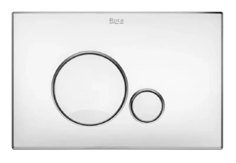 Кнопка смыва «Roca» One Luna ZRU9307694 пластик хром