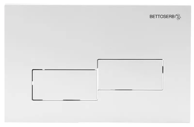 Кнопка смыва Bettoserb Bricks 40006486G пластик белая глянцевая 2600₽