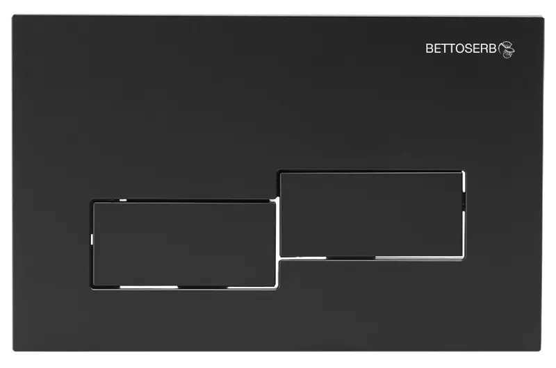 Кнопка смыва Bettoserb Bricks 40006481 пластик чёрная матовая 4800₽