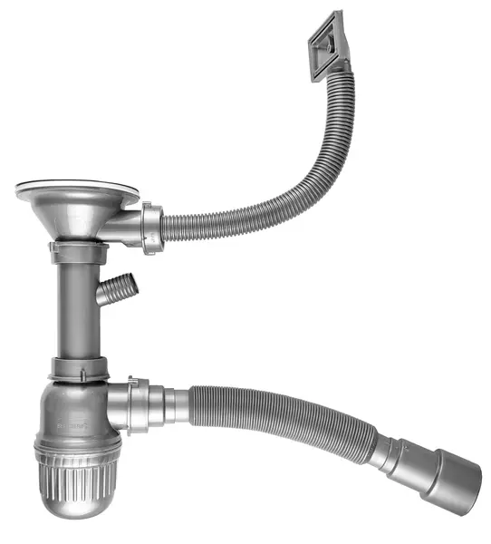Сифон для раковины Bettoserb 125330 серый 1950₽