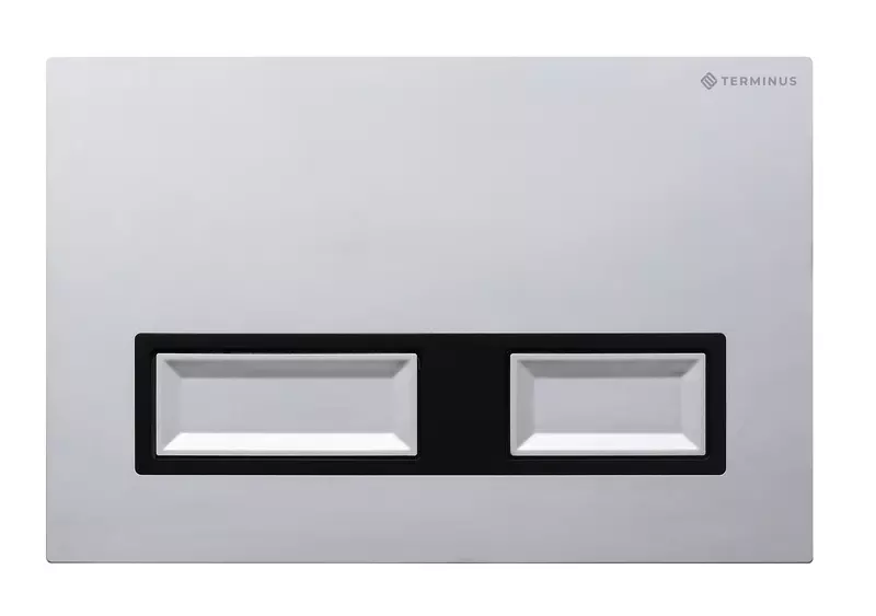 Кнопка смыва сенсорная Terminus Classic 92K24х16С пластик хром 27489₽