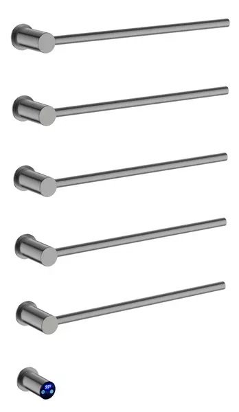 Электрический полотенцесушитель Terminus Аккорд П5 5080 оружейная сталь левый 67309₽