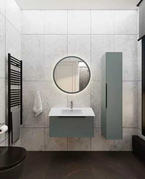 Мебель для ванной подвесная La Fenice Simpla 80 Grigio 88037₽