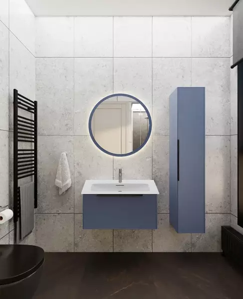 Мебель для ванной подвесная La Fenice Simpla 60 Blu Grigio 77722₽