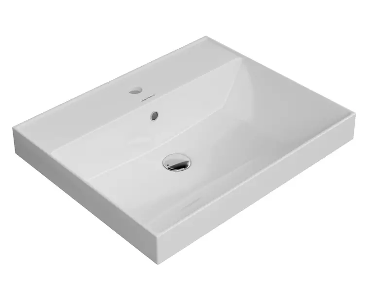 Раковина Kerama Marazzi Cubo 6048 CUwb60 фарфоровая белая глянцевая 12164₽