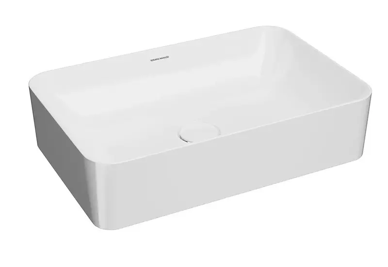 Раковина Kerama Marazzi Plaza 55 фарфоровая белая глянцевая 11713₽