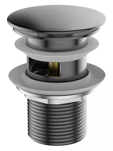 Донный клапан для раковины ESKO BGGM с механизмом Клик-Клак графит 2350₽