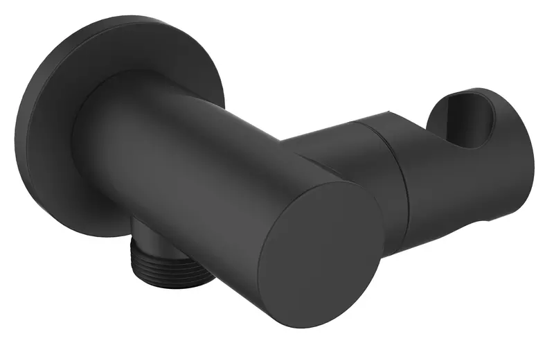 Подключение для душевого шланга ESKO SH805 black с держателем для лейки чёрный 5225₽