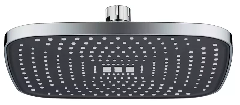 Верхний душ VODA VTS03Black чёрный 2605₽