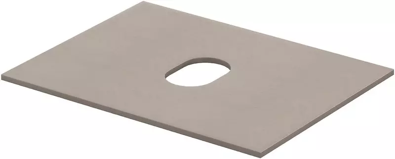 Мебельная столешница Aquanet Flat 60 столешница керамогранит бежевая 9125₽