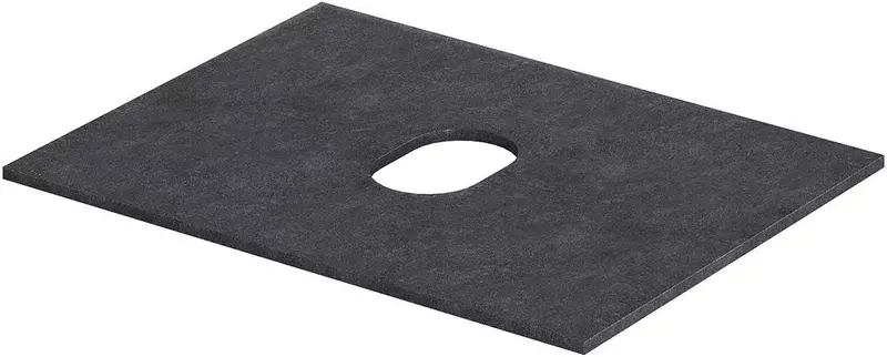 Мебельная столешница Aquanet Flat 60 столешница керамогранит графит 9795₽