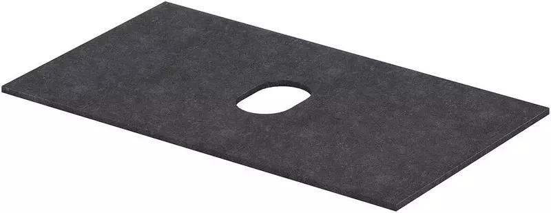 Мебельная столешница Aquanet Flat 80 столешница керамогранит графит 10442₽