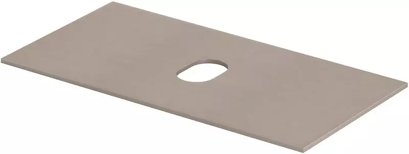 Мебельная столешница Aquanet Flat 90 столешница керамогранит бежевая 9980₽