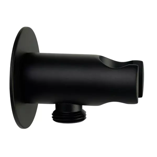 Подключение для душевого шланга Migliore Ermitage mini 30865 с держателем для лейки чёрное 7700₽