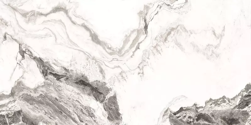 Напольная плитка Belleza Colonial Glossy 120x60 silver carving СК000044540 dark grey 2660₽