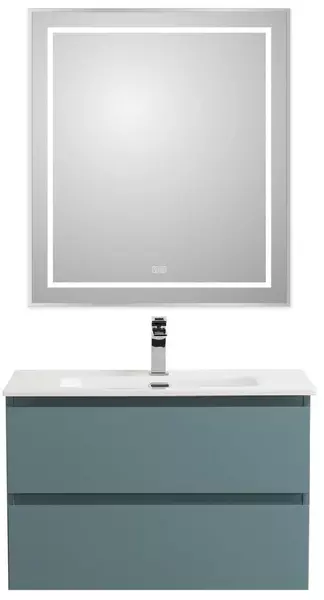 Мебель для ванной подвесная Belbagno Kraft 70 голубая матовая 58600₽