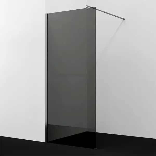 Душевая перегородка WasserKRAFT Rur 30W44GR-TG 100200 тонированнаяграфит универсальная 44320₽