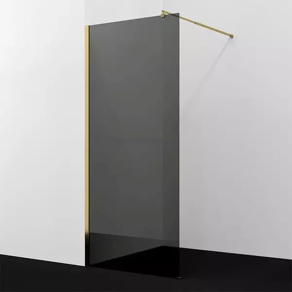 Душевая перегородка WasserKRAFT Rur 30W44PG-TG 100200 тонированнаязолото универсальная 49300₽