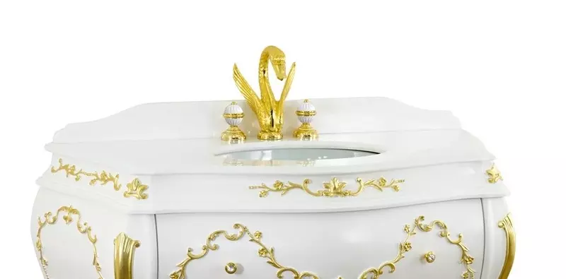 Мебельная столешница Migliore Valensa 123 натуральный мрамор белая 121000₽