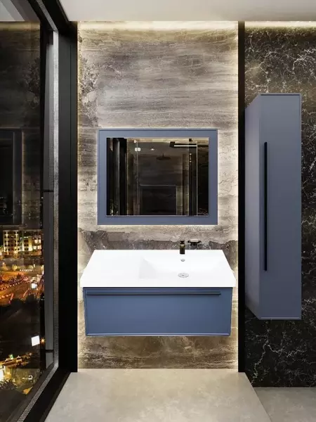 Мебель для ванной подвесная La Fenice Elba 90 Blu Grigio 62419₽