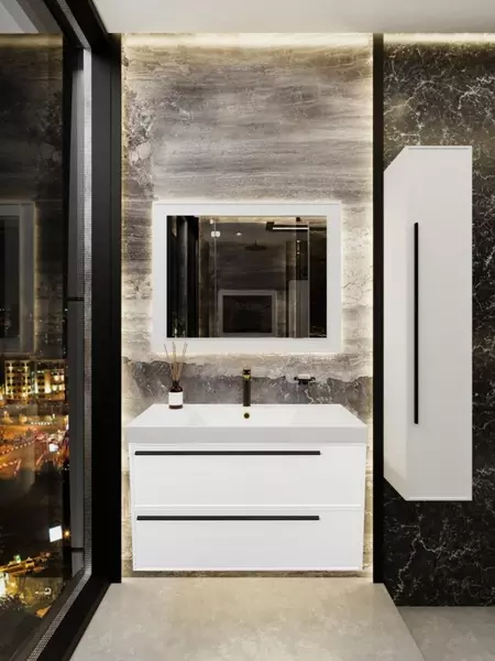 Мебель для ванной подвесная La Fenice Elba Twin 100 Bianco 80877₽