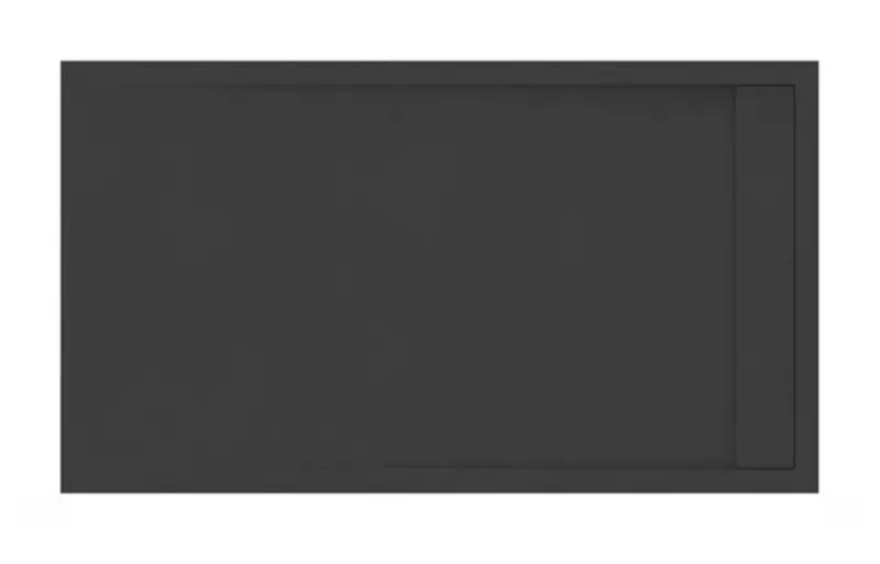 Душевой поддон Ravak Sandstone Pro 12090 низкий из литьевого мрамора прямоугольный чёрный 89990₽