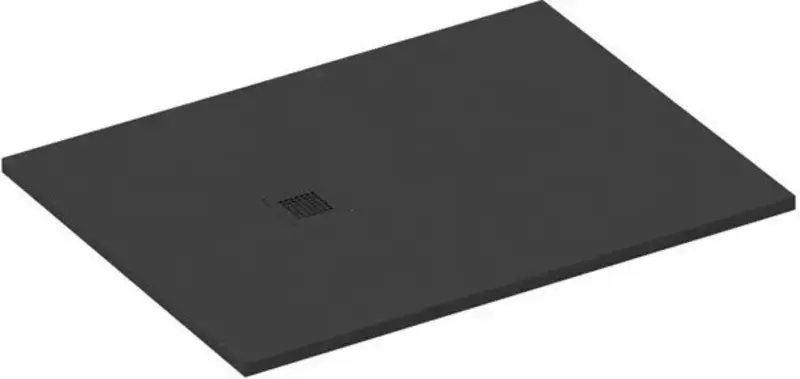 Душевой поддон Ravak Slate Pro 10090 низкий из литьевого мрамора прямоугольный чёрный 47990₽