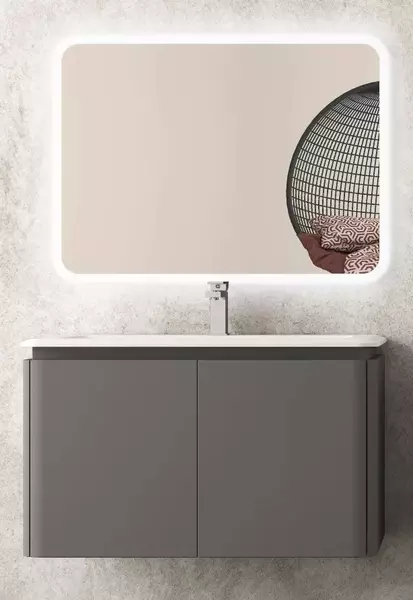 Мебель для ванной подвесная Cezares Stylus 95 Grigio nuvola 193950₽