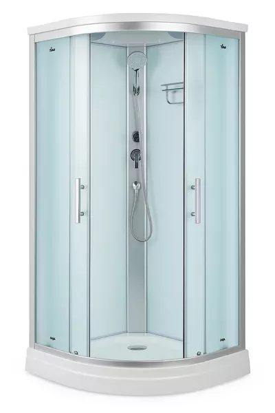 Душевая кабина Timo T-6609PDS 9090 низкий поддон матоваябелая 79700₽