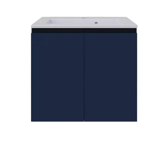 Тумба с раковиной «Mio Casa» Vita Doors 60 (Vita 60) подвесная Blu Grigio