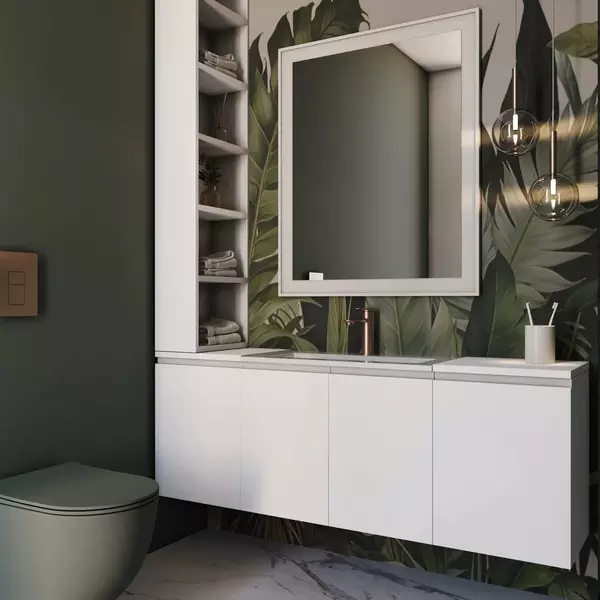 Мебель для ванной подвесная «Mio Casa» Vita Doors 70 Bianco