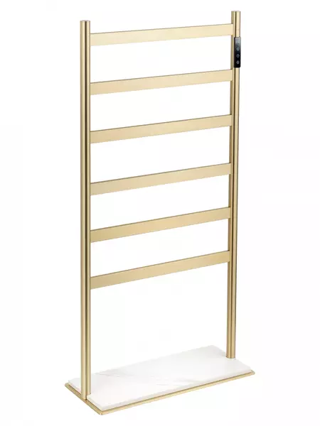 Полотенцесушитель электрический напольный WONZON WOGHAND ESSEN Брашированное золото WW-A406-BG Essen Wonzon Woghand WW-A406-BG 56322₽