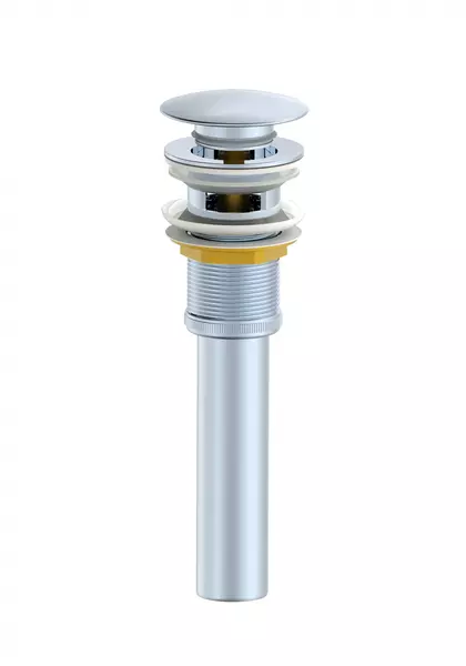 Донный клапан для раковины с переливом 1 14 WONZON WOGHAND Хром WW-88SS03-CR Wonzon Woghand WW-88SS03-CR 3255₽