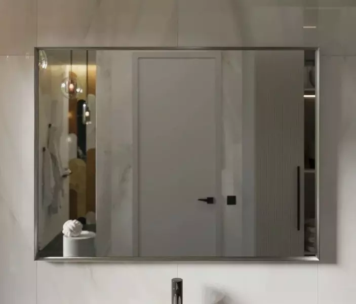 Зеркало Ukko Bello 12090 без света серебро 23386₽