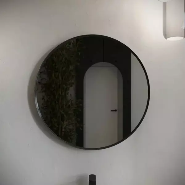 Зеркало Ukko Augusta 80 без света чёрное 15884₽